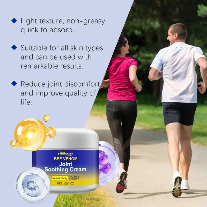 Bee Venom Joint Soothing Cream with Arnica and Menakinone
