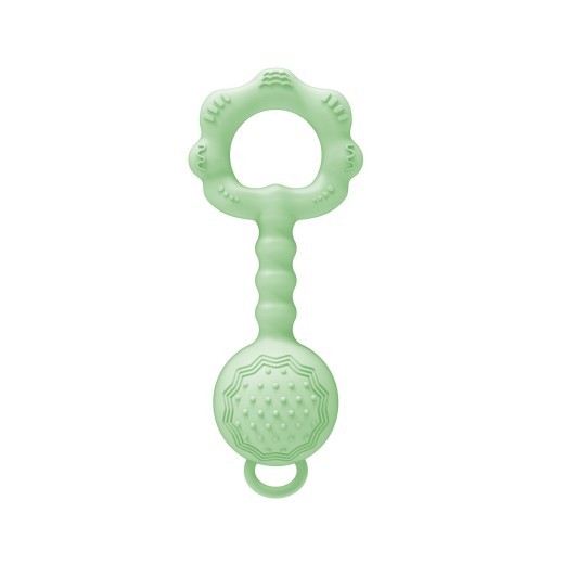 Baby Teether Silicone Rattle Can Make Sound Teether Toys Baby Teether Stick Handbell