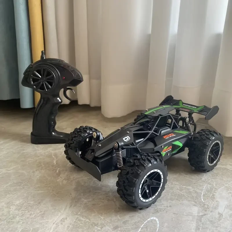 2.4G 1:18 High-Speed Drift King - Cars with 15KM/H Speed, Anti-Collision Rubber Tires, and Off-Road Capability for Various Road Sections