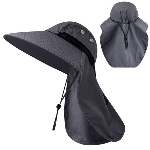 Travel Sun Protection Hat Shawl Neck Protection Sun Hat With Neck Flap UV Protection Sun Hat UV50 Fishing Hat Bucket Hat