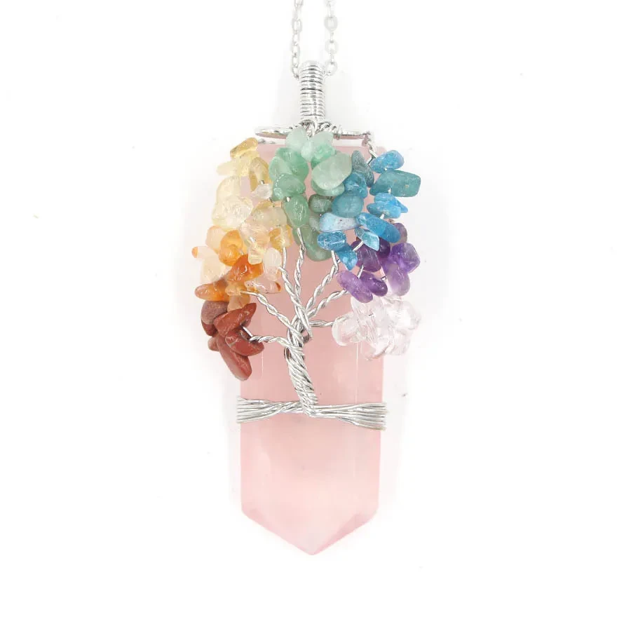 Column Crystal Necklace