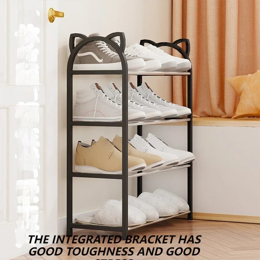 4-Layer Household Storage Rack Simple Shoe Cabinet