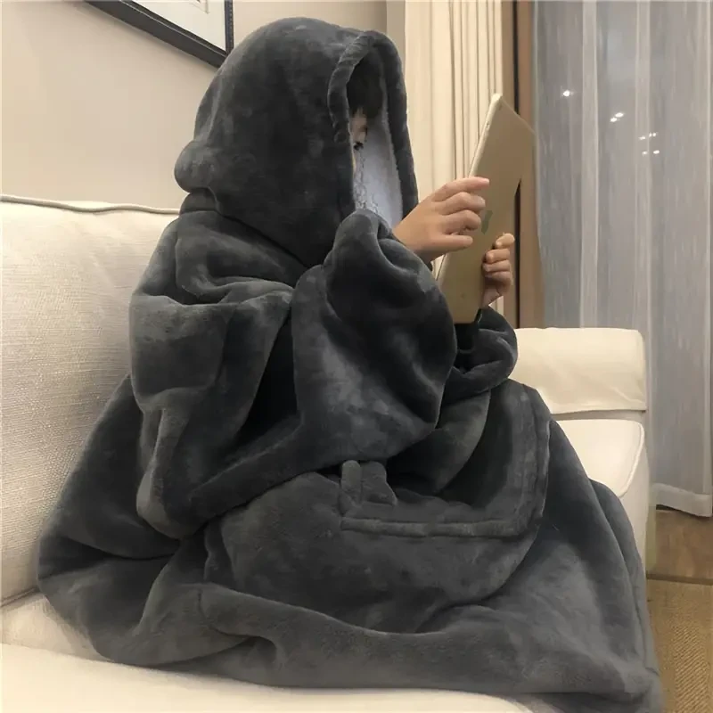 Cozy Oversized Hoodie Blanket
