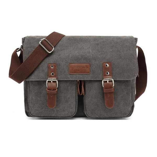 Canvas Shoulder Bag Crossbody Bag Messenger Bag