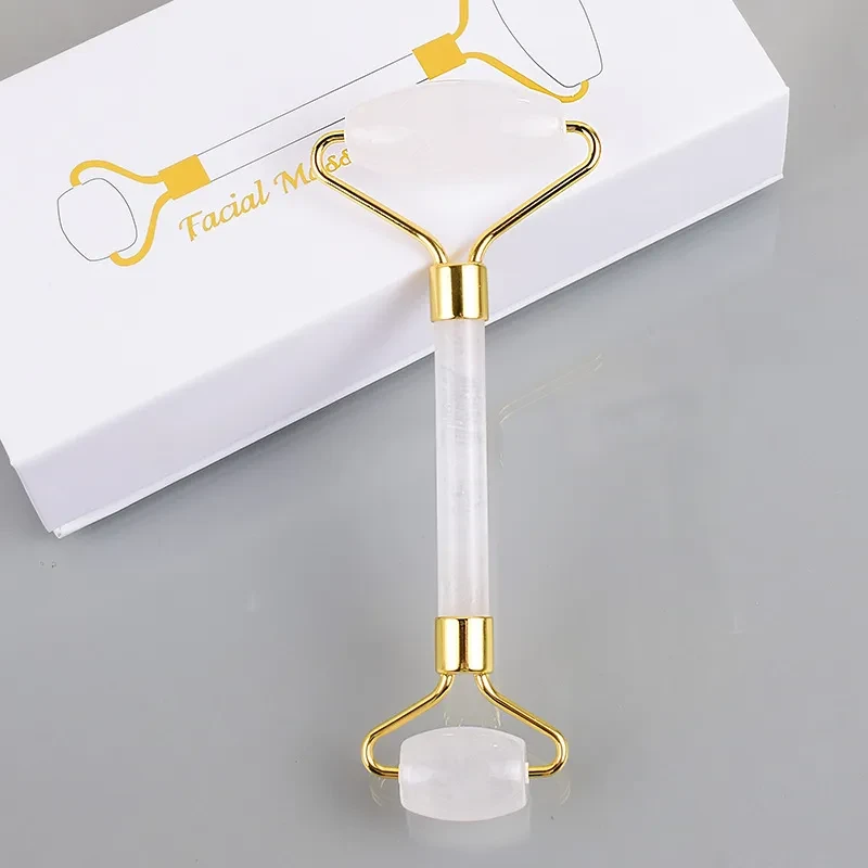 Stone Roller Massager Crystal Beauty Instrument Transparent Crystal