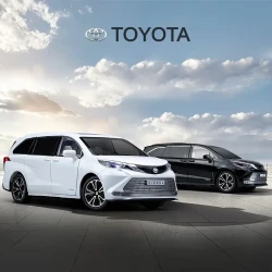 1 Toyota Diecast Car Model, 1:24 Scale, Zinc Alloy, Manual Push/Back/Friction Operation, with Button Battery, for Kids 3-6 Years Old, Authorized Toy Gift