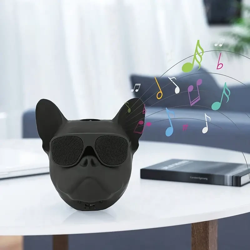 Adorable French Bulldog Wireless Speaker - Portable HIFI Sound