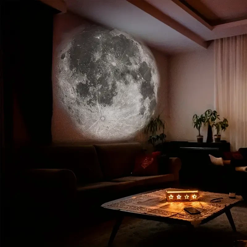 Enchanting Monster Galaxy Projector Lamp - 360 Rotating Astral Display