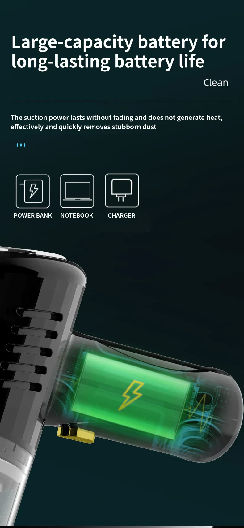 Dual-Use Pet Hair Vacuum Cleaner