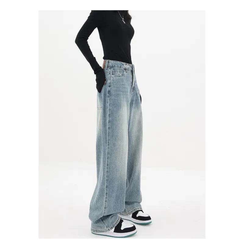 Women's Wide-Leg High Waist Jeans