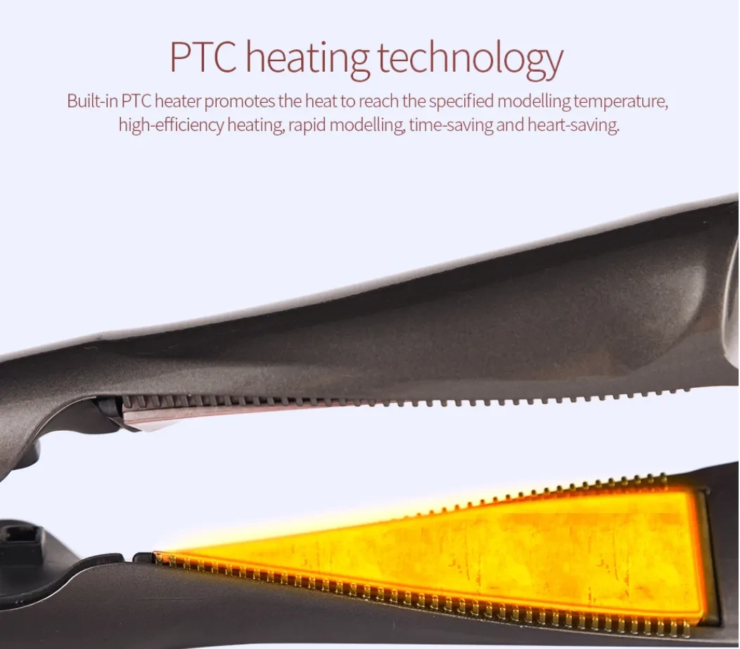 Curly hair care straight long hair dry