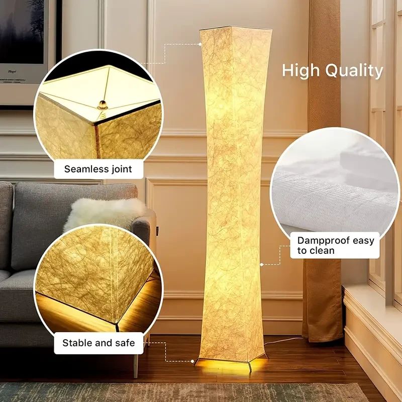 Soft Light Floor Lamp - Modern 132.08cm LED Standing Lamp