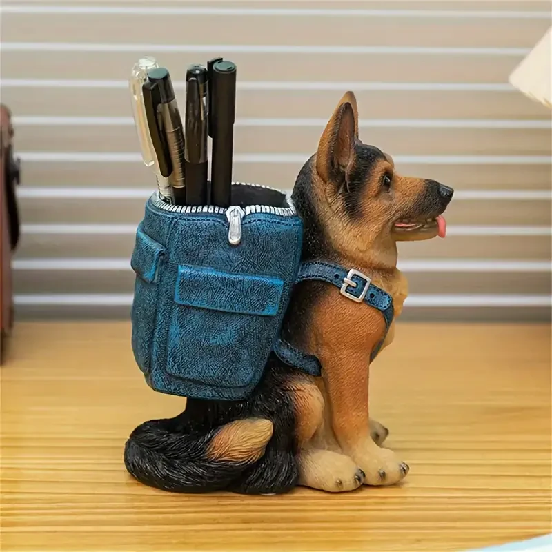 German Shepherd Dog Pen Holder