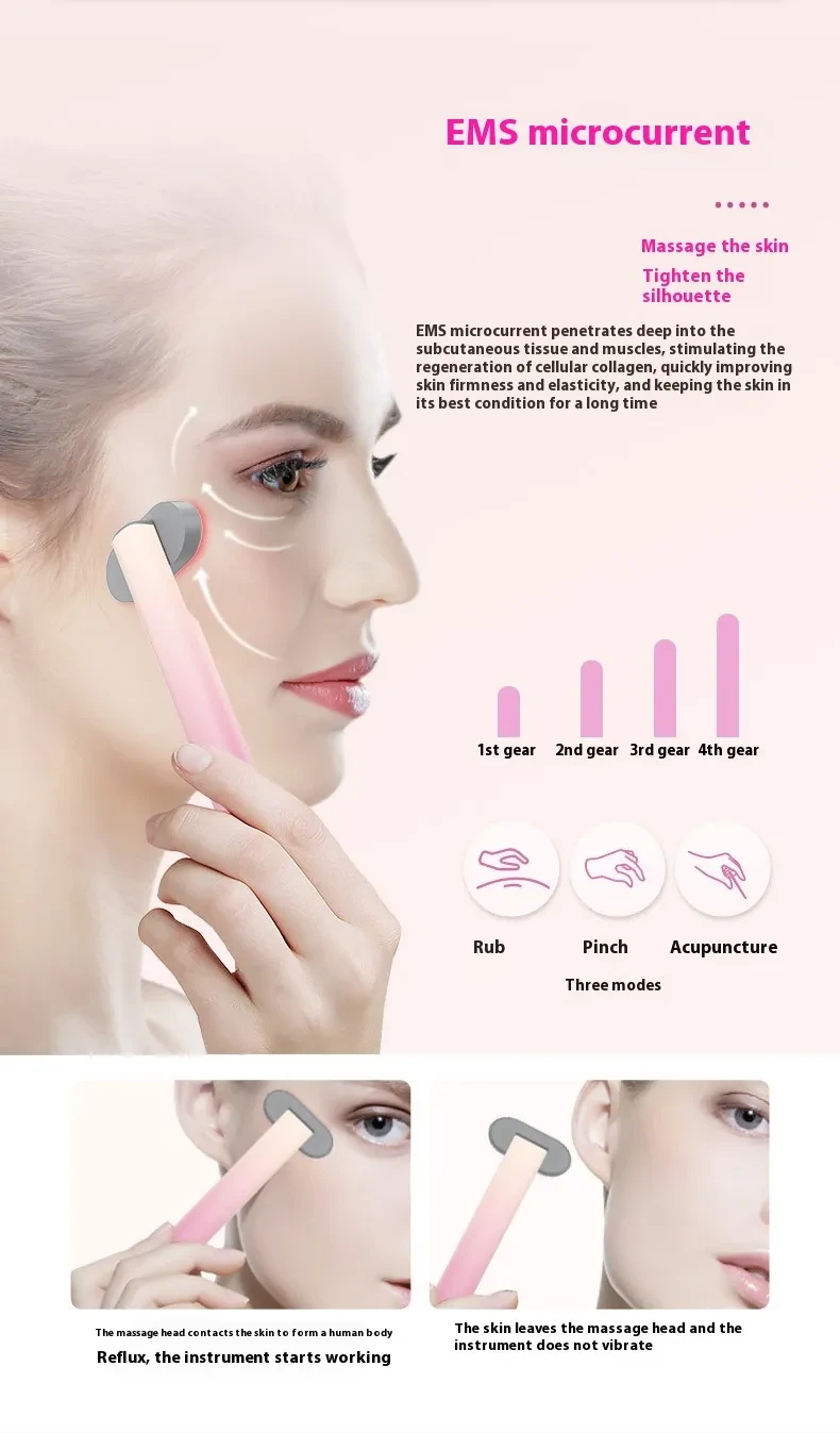 Micro-current Heating Vibration 360 Degrees Rotating Eye Beautificatio
