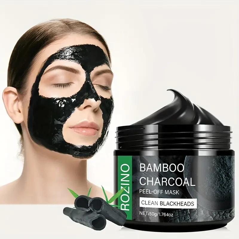 ROZINO Black Pearl Facial Mask - Hydrating & Pore-Refining