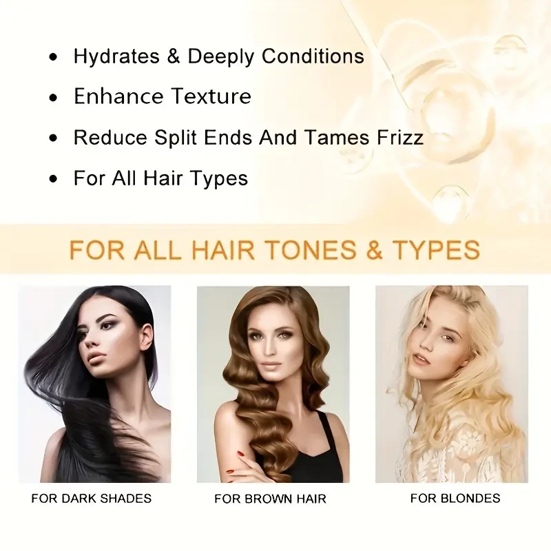 Keratin-Infused Hair Mask - 250ml for Smooth & Hydrated Hair