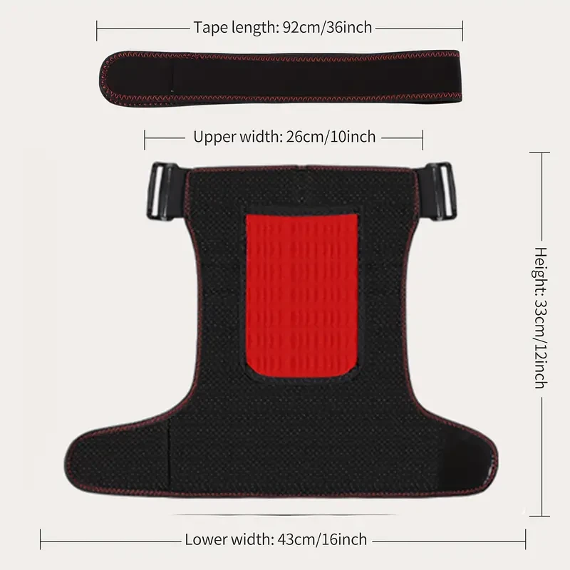 Heated Shoulder Wrap - Shoulder Heating Pad Massager with 3 Vibration and Heat Settings