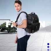 Bopai 11 85301 15.6 Large Capacity Multi Layer Zipper Bag Design Breathable L
