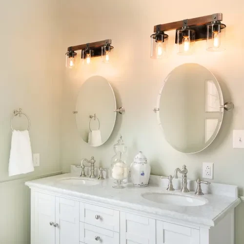 3 Lamps Farmhouse Dresser Lamps