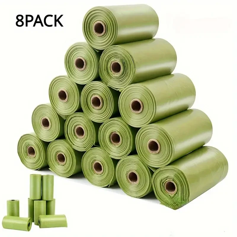 120pcs Leak-Proof Dog Poop Bags  Durable & Disposable Pet Waste Bags