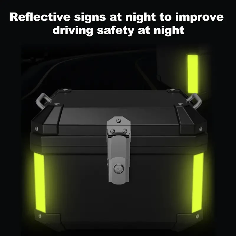 LIXADA 45L Motorcycle Rear Trunk Waterproof Helmet & Luggage Storage Box