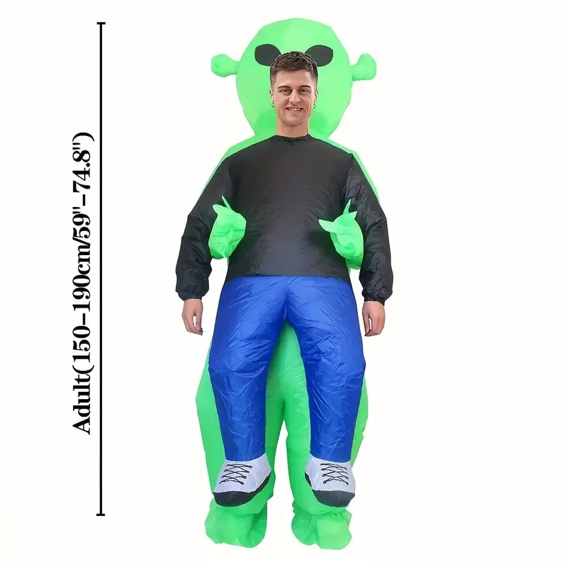 Alien Inflatable Hugger Costume Battery/USB Powered for Parties & Role-Playing