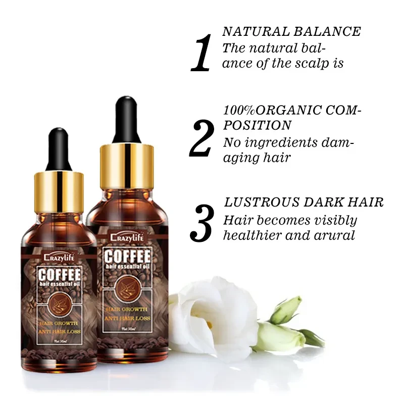 New Cross-border Coffee Hair Soft Hair Care Solution