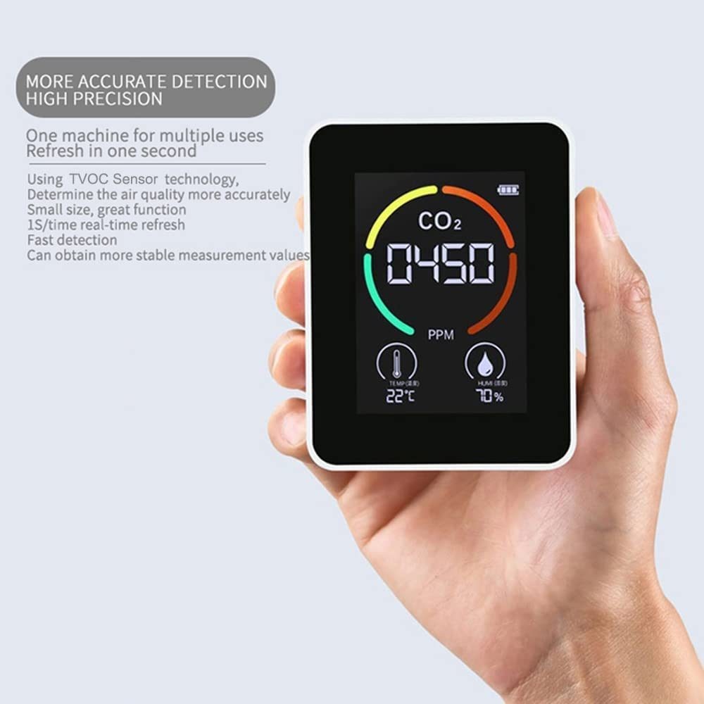 Air Monitor CO2 Detector Greenhouse Warehouse Air Quality Sale NZ Stock Deal