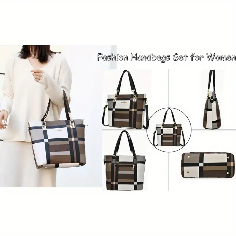 6-Pcs Womens Handbags Tote Bags Shoulder Bag Purses Satchel Bag Top-Handle Handbag Crossbody Bag Wallet Clutch 4,021 reviews 4.7 All reviews are from verified purchases Item reviews (4,021) Provider reviews (15,616) avatar Peti Campbel in on May 5, 2024
