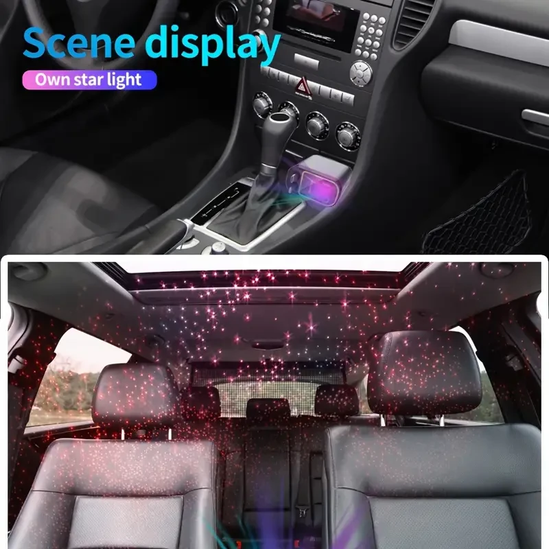 W&O 4-in-1 Retractable Car Charger High-Power Adapter with USB & Type-C Ports