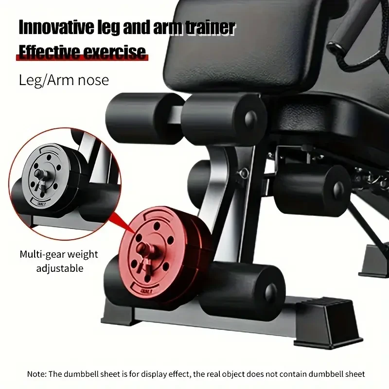 ADKING 17-in-1 Dumbbell Bench Adjustable Home Gym Exercise Chair