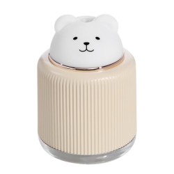 Ultrasonic Air Humidifier for Home Office Cartoon Rabbit 250ML USB Essential Oil Diffuser LED Light Lamp