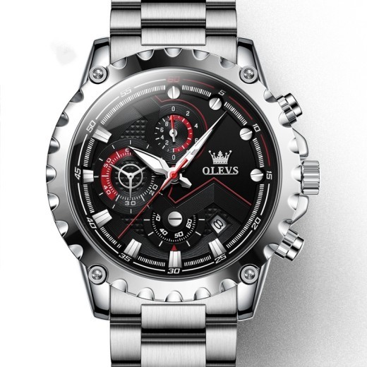 Luminous Large Dial Multifunctional Men's Watch