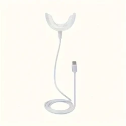 SmileShine USB Powered LED Teeth Whitening Kit, Siamese Tray Design