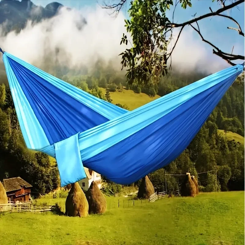 Double Camping Hammock  2-Person Parachute Nylon Swing