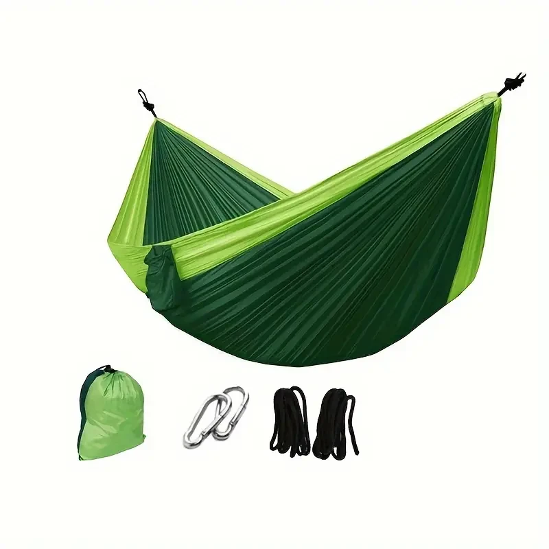 Double Camping Hammock  2-Person Parachute Nylon Swing