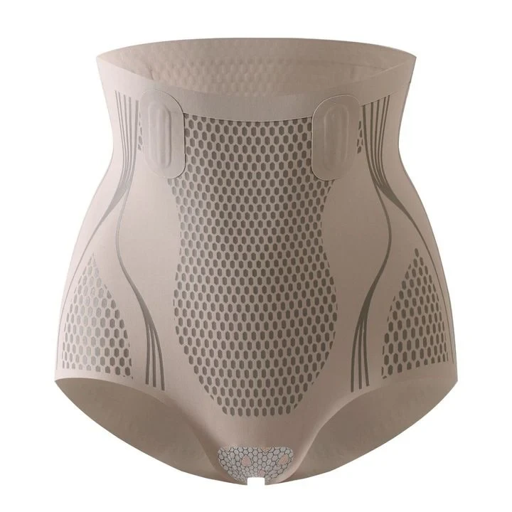 Fat Burning Ice Silk Ionic Fiber Shaping Shorts