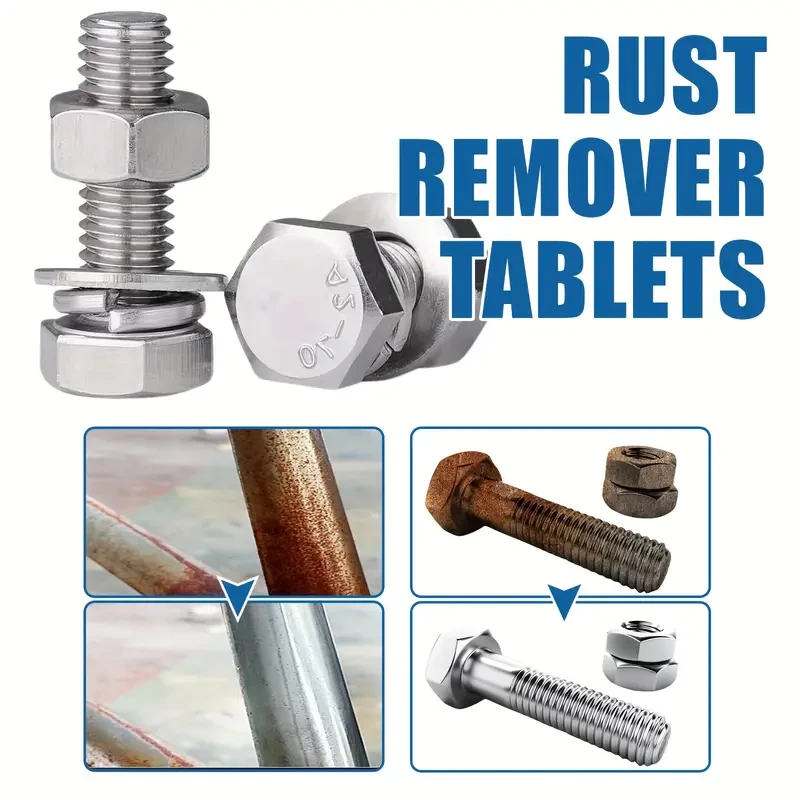 Jakehoe Multi-Purpose Rust Remover Tablets  Stain & Shine Restorer