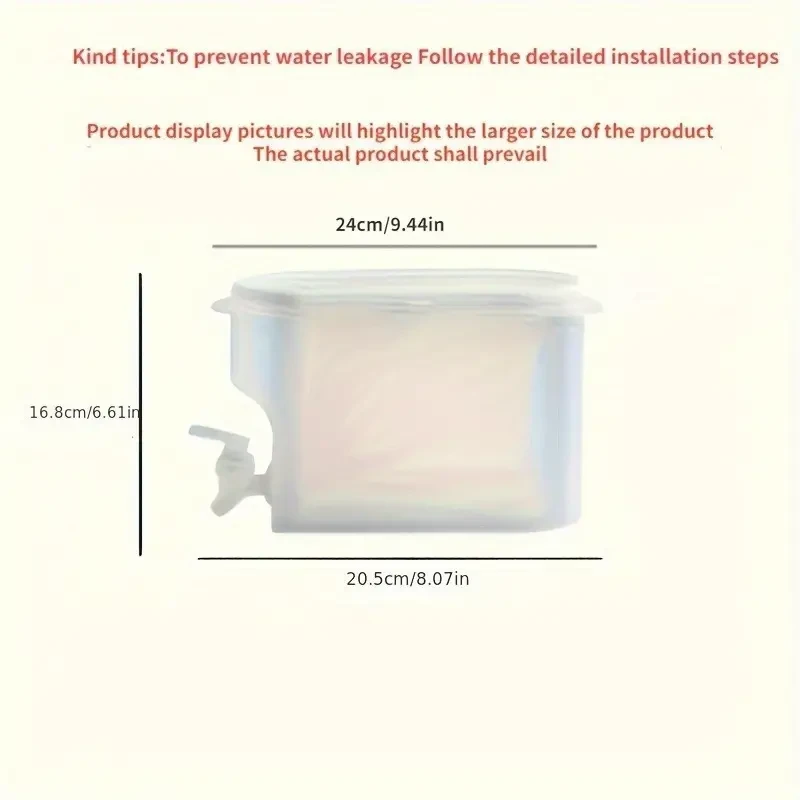 3.5L Refrigerator Beverage Dispenser BPA-Free with Spigot