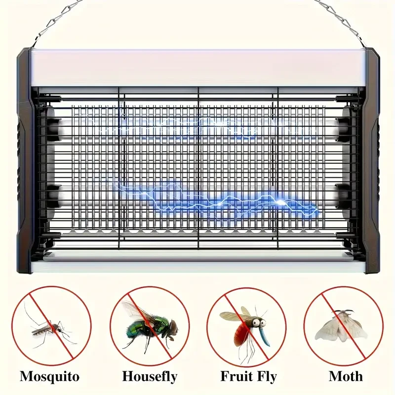 1 Set, Mosquito Repellent Lamp, Fly Canteen, Restaurant Commercial Mosquito Trap, Mosquito Repellent, Indoor Mosquito Repellent, Chain Trap, Detachable Collection Tray, Indoor, Bedroom, Outdoor