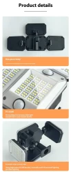 Dual Human Body Induction Multi-angle Garden Lamp