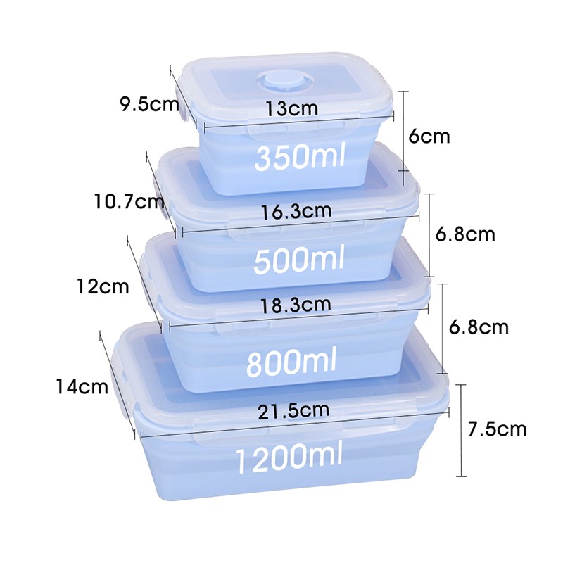 Silicone Foldable Bowl Outdoor Portable