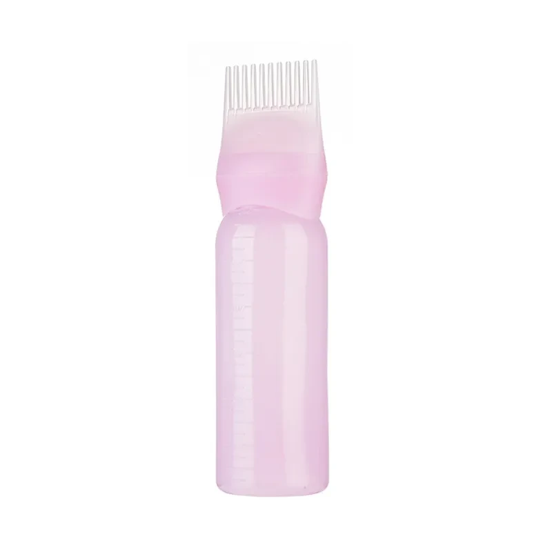 Hair Dye Bottle Comb Tooth Bottle