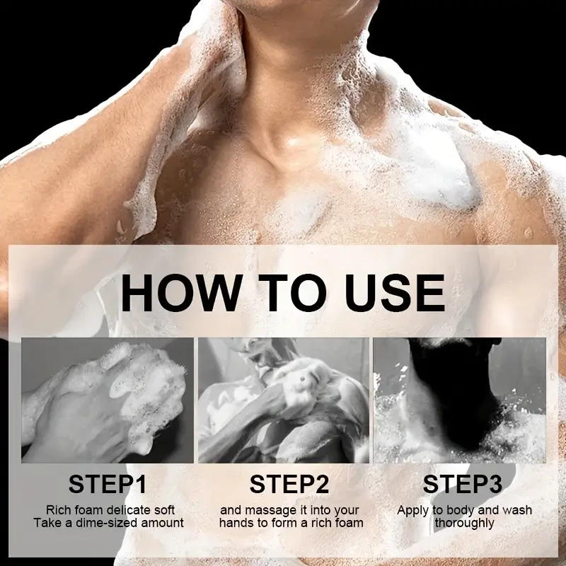 100g Orange Blossom Mens Body Wash Moisturizing & Exfoliating