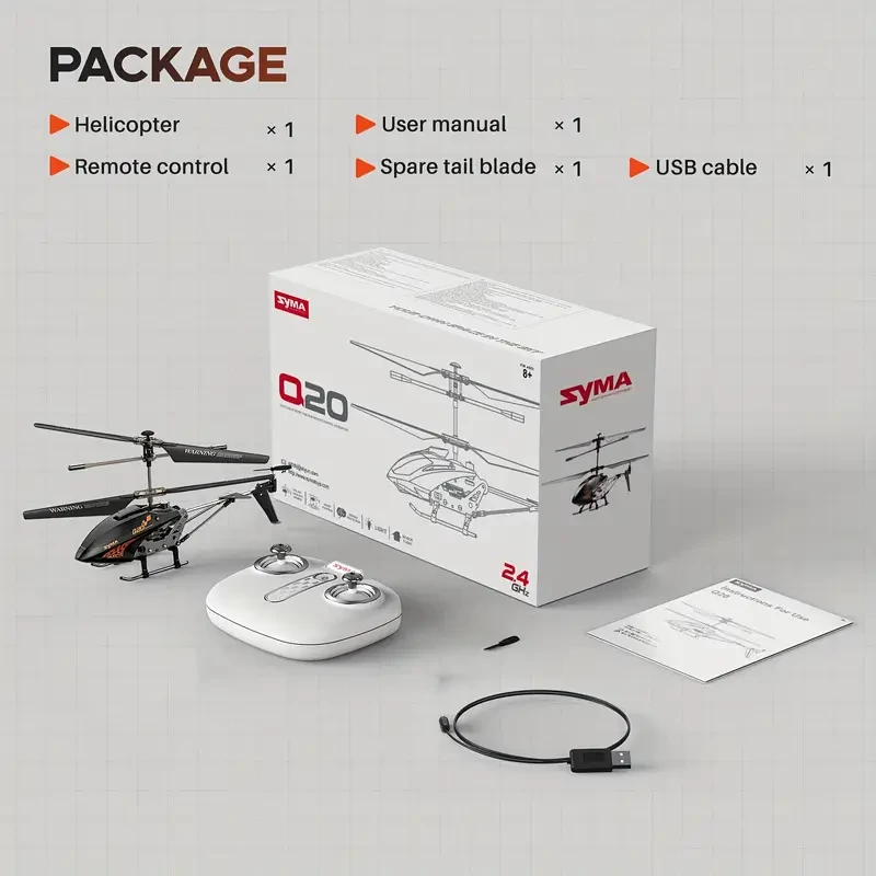 SYMA Q20 UFO RC Helicopter  Easy-to-Fly Indoor Aircraft