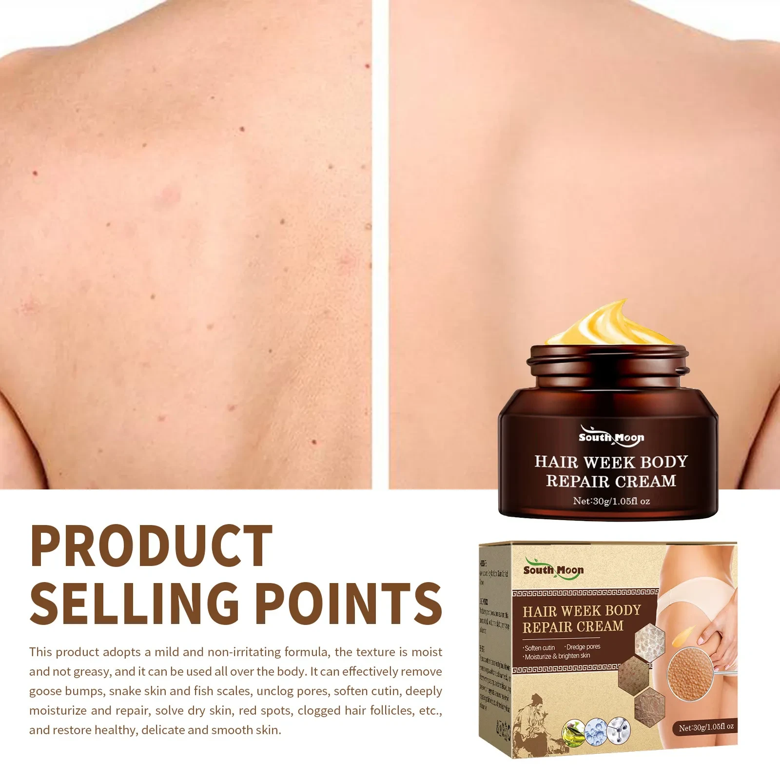 Chicken Skin Repair Cream Hair Follicle Cutin