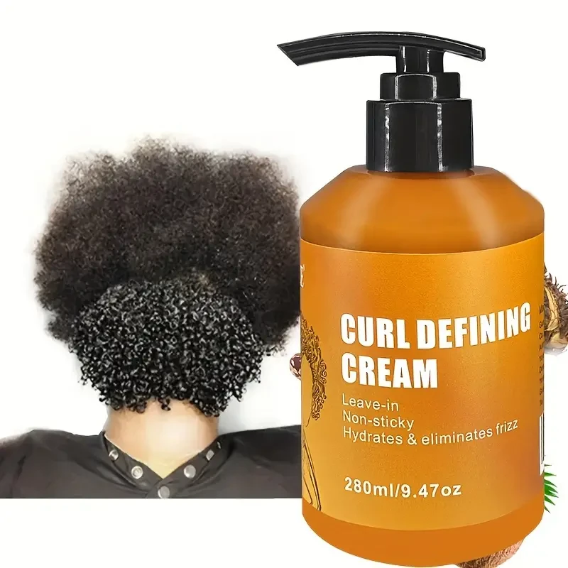 Curl Defining Cream  Moisturizing Curly Hair Styling Conditioner