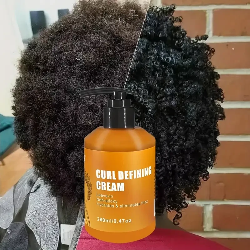 Curl Defining Cream  Moisturizing Curly Hair Styling Conditioner