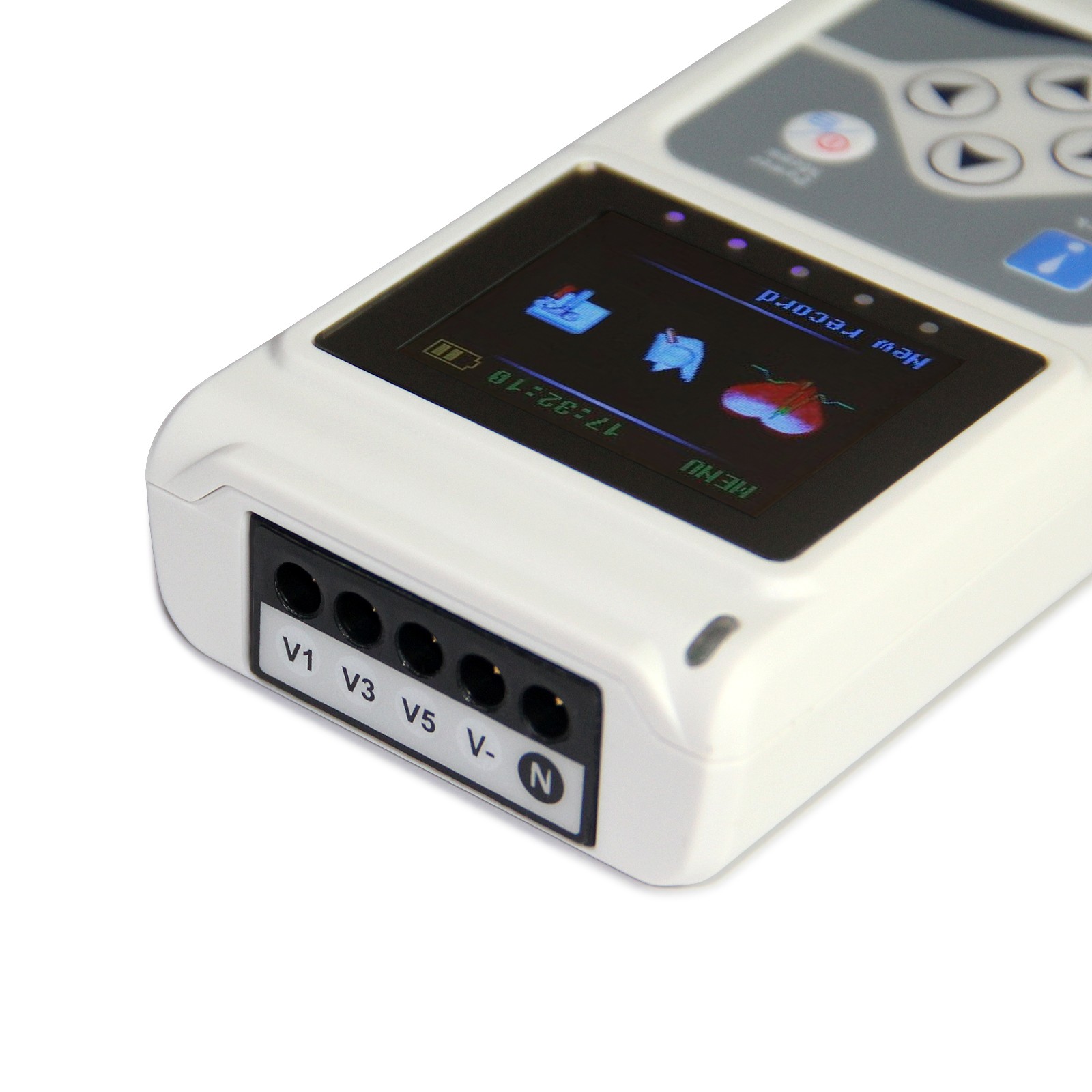 Handheld 24 Hours 3 Channel ECG EKG Holter Monitor System Contec TLC9803 PC Software