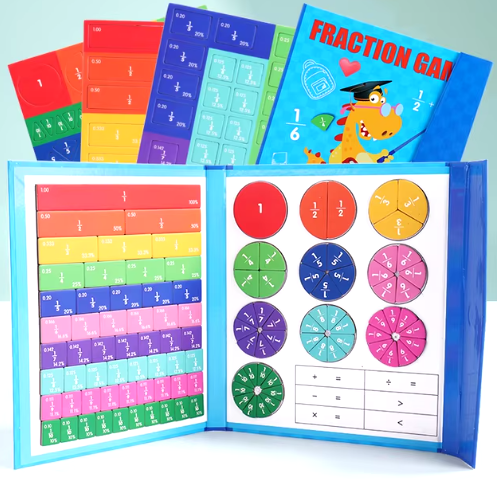 Montessori Fraction Learning Math